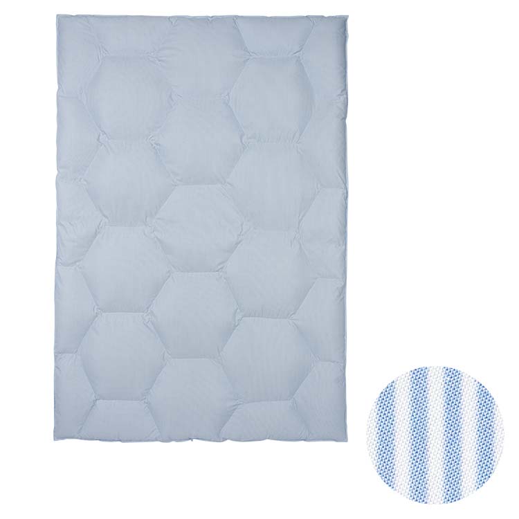 SY1652 羽毛掛けふとん (シングル) 150×210cm 1.2kg(詰めもの重量)：羽毛ふとん