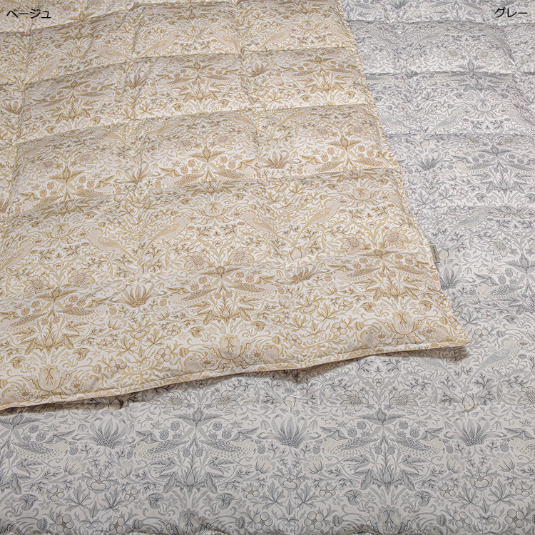 MG3610 羽毛掛けふとん(肌掛け) (シングル)150×210cm　0.3kg：羽毛布団