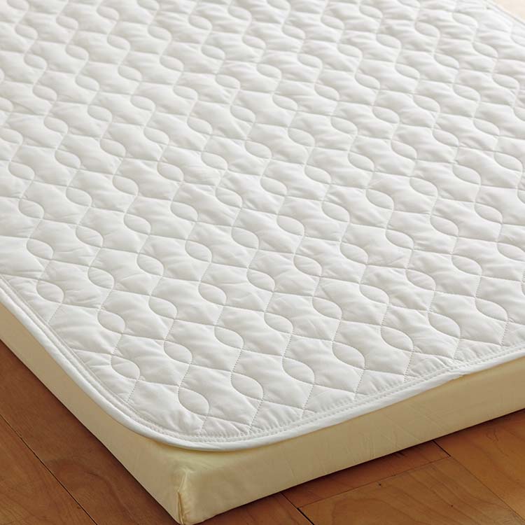 脱脂綿キルトパッド 脱脂綿キルトパッド 70×120cm：ベビー・ジュニア