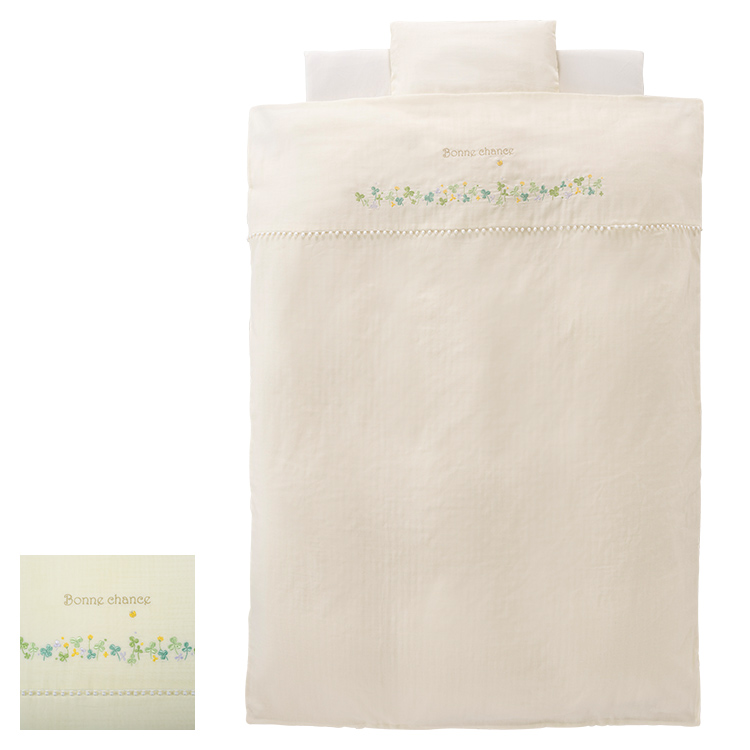 LB3001 羽毛カバーリング式6点組みふとん 羽毛掛けふとん 95×120cm／固わた敷きふとん（Dタイプ) 70×120cm／まくら 37×27cm／掛けふとんカバー 102×128cm／固わた敷きふとん用シーツ 70×120cm／まくらカバー 37×27cm