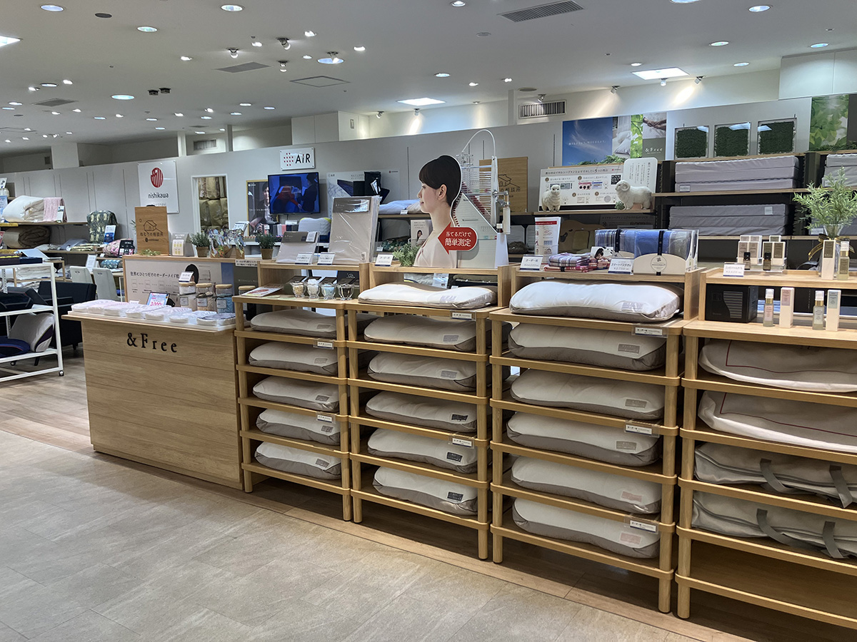 西川ショップ スリープナビ 名鉄百貨店本店