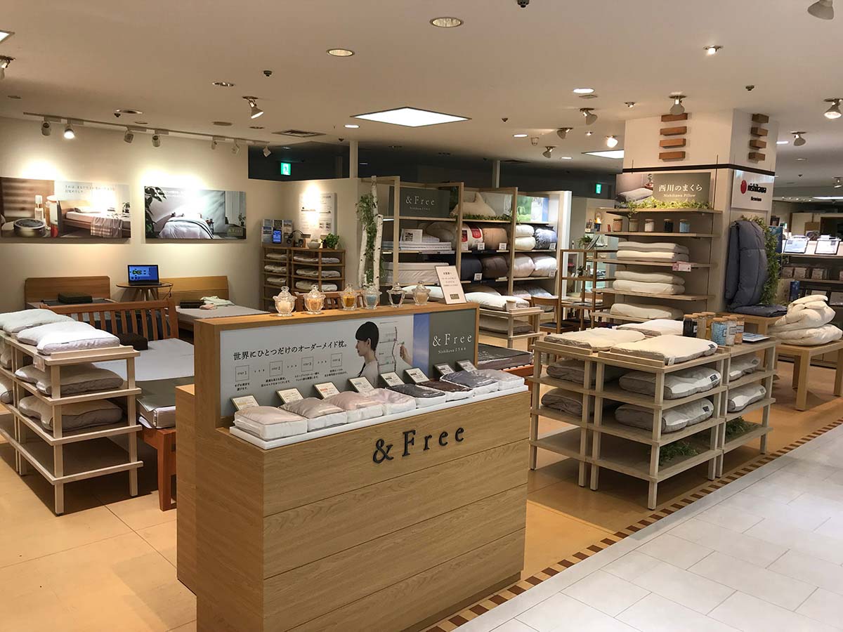 西川ショップ ネムリウム 香林坊大和店