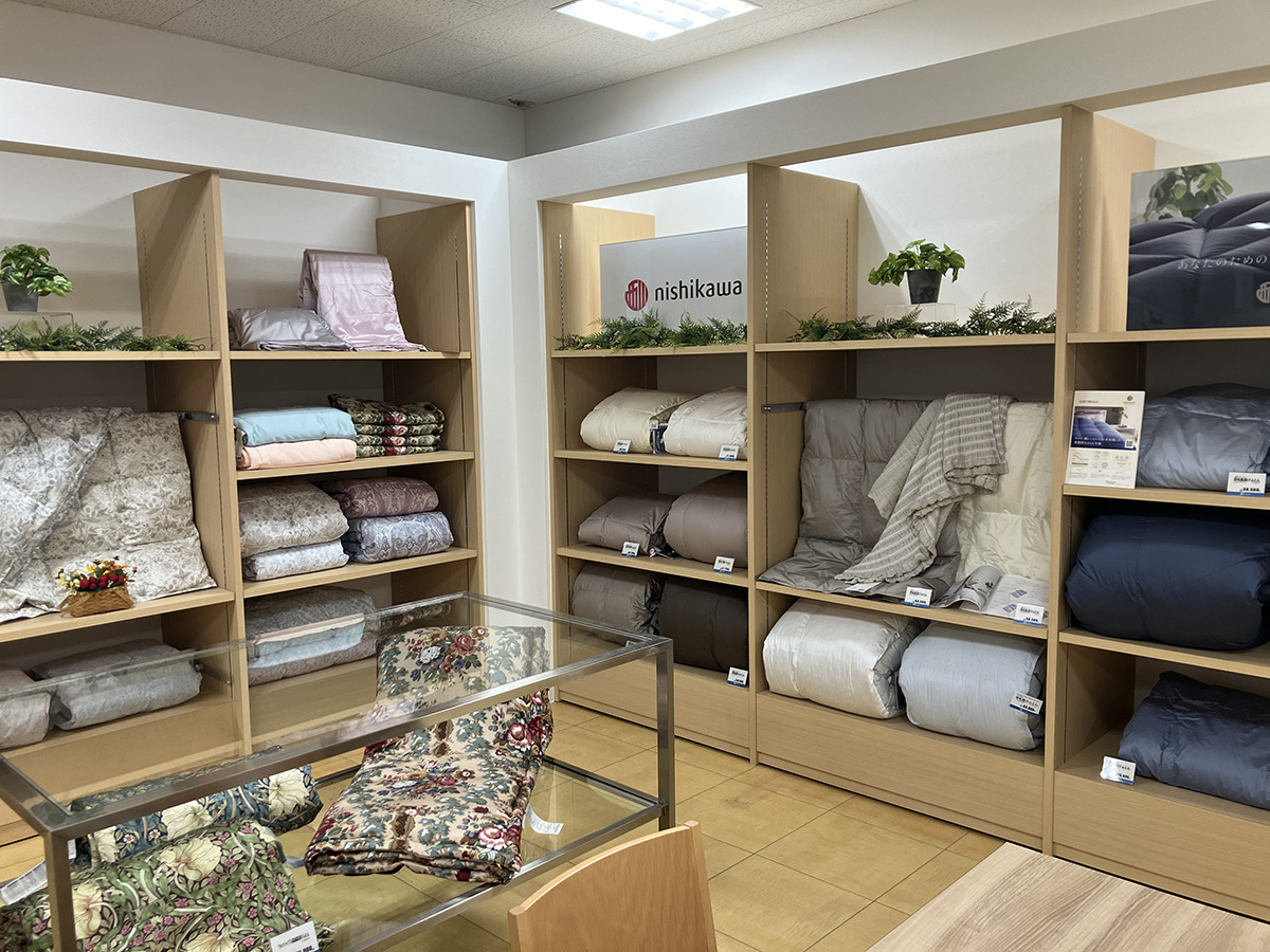 西川ショップ トキハわさだ店