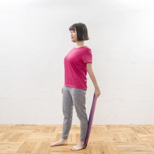 反対の足も同様に
