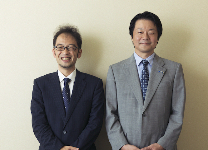 今泉健司四段（左）、瀬川晶司五段（右）