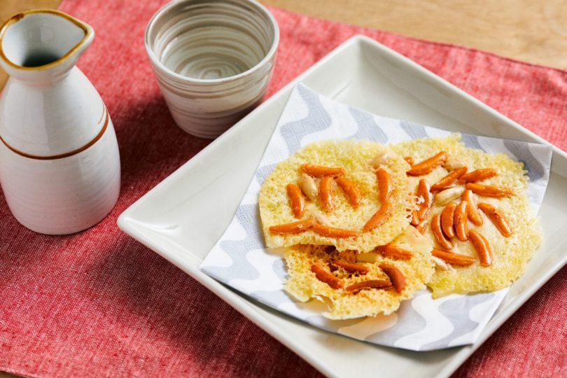 パリパリした食感が、やみつきに