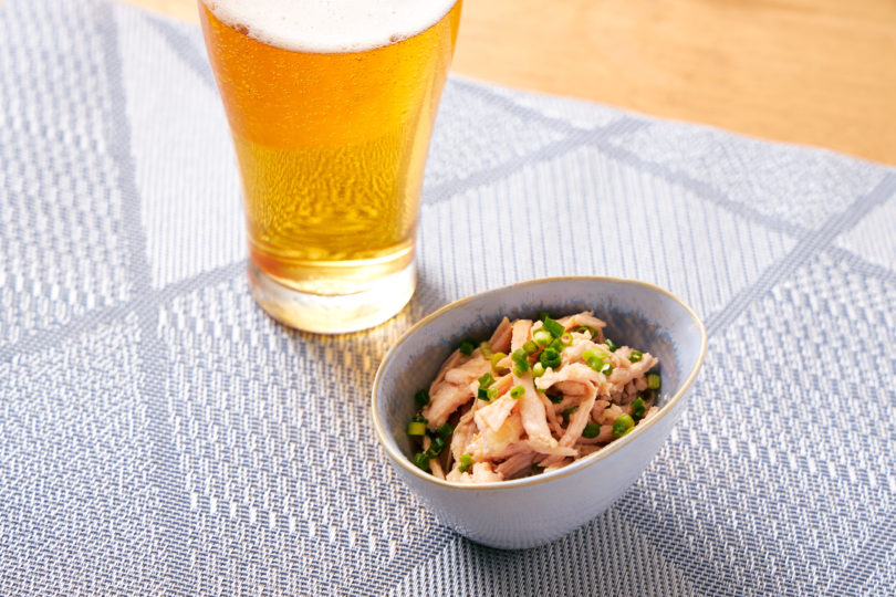 さっぱりした味わいで、ほかのおつまみやおかずとの相性も◎!