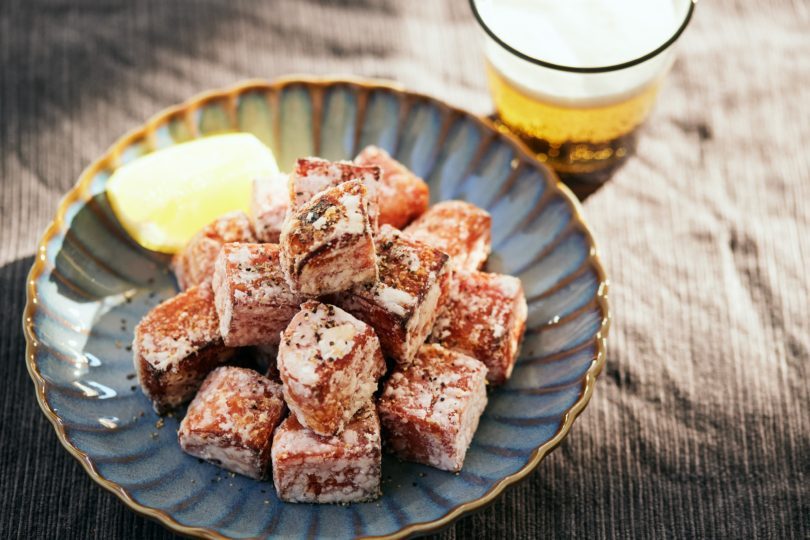 タオル10枚たたむ間にできる！爆速おつまみレシピ 〜簡単ジューシースパム唐揚げ編〜