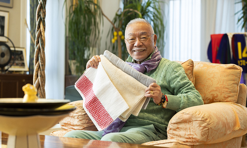 Dr.コパさんに教わる、2024年を飛躍の年にする「西川の開運タオル」